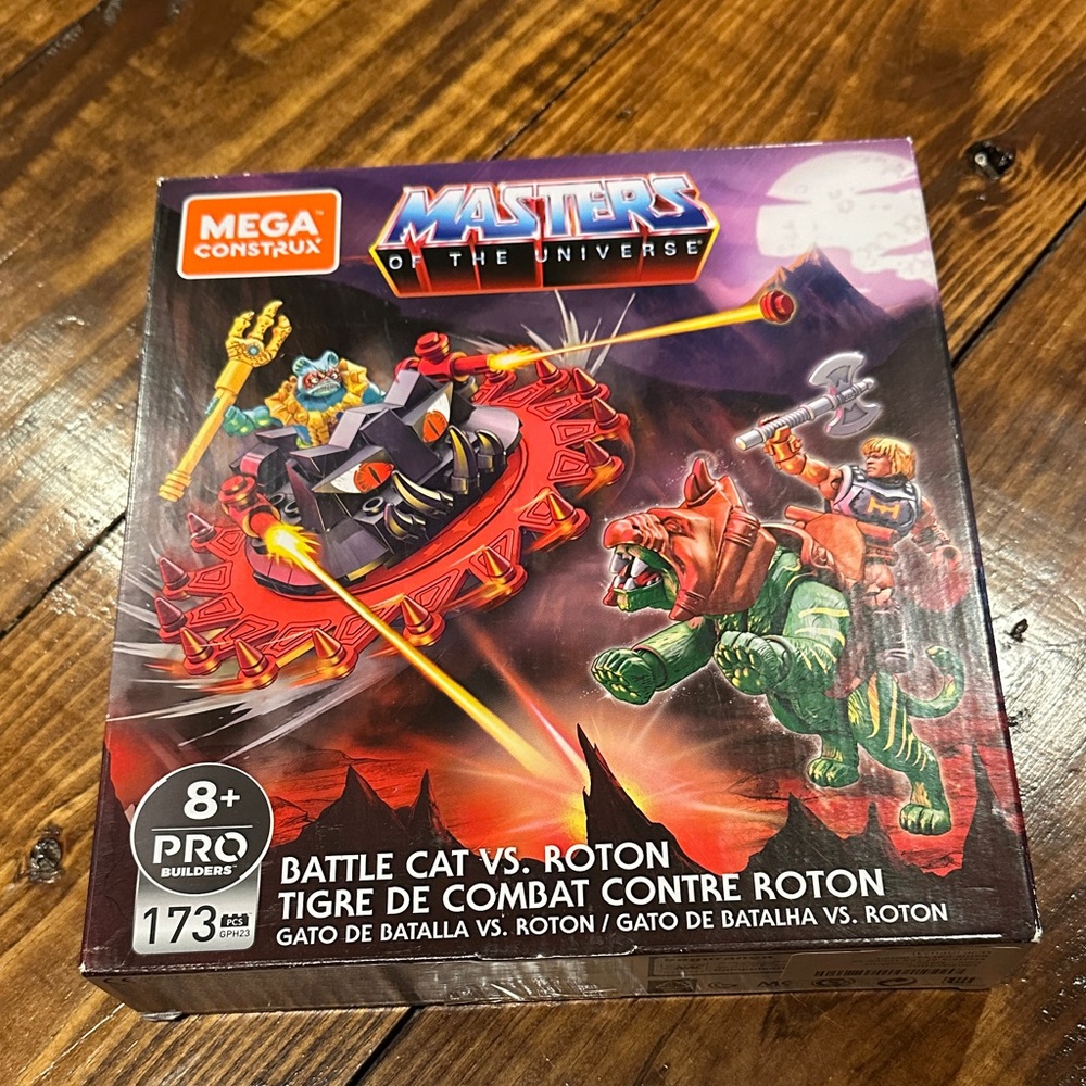 Masters of the Universe Battle Cat vs. Roton Building Set